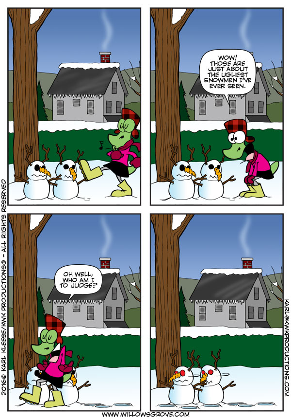 WG 2028 The Ugliest Snowmen